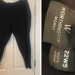 Worthington pull on skinny dress pants